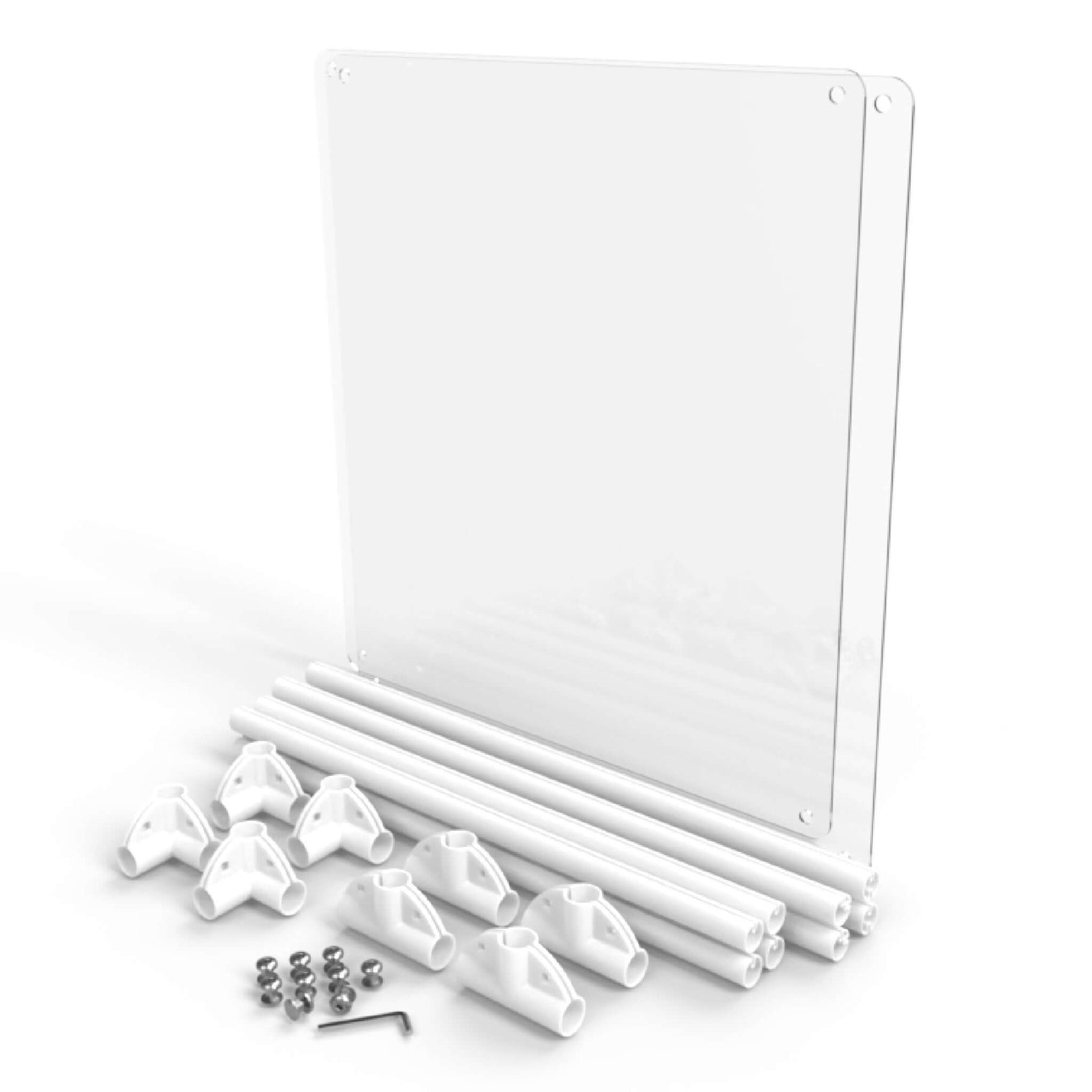 White Lucidium Pen Universal Add-On Kit included parts