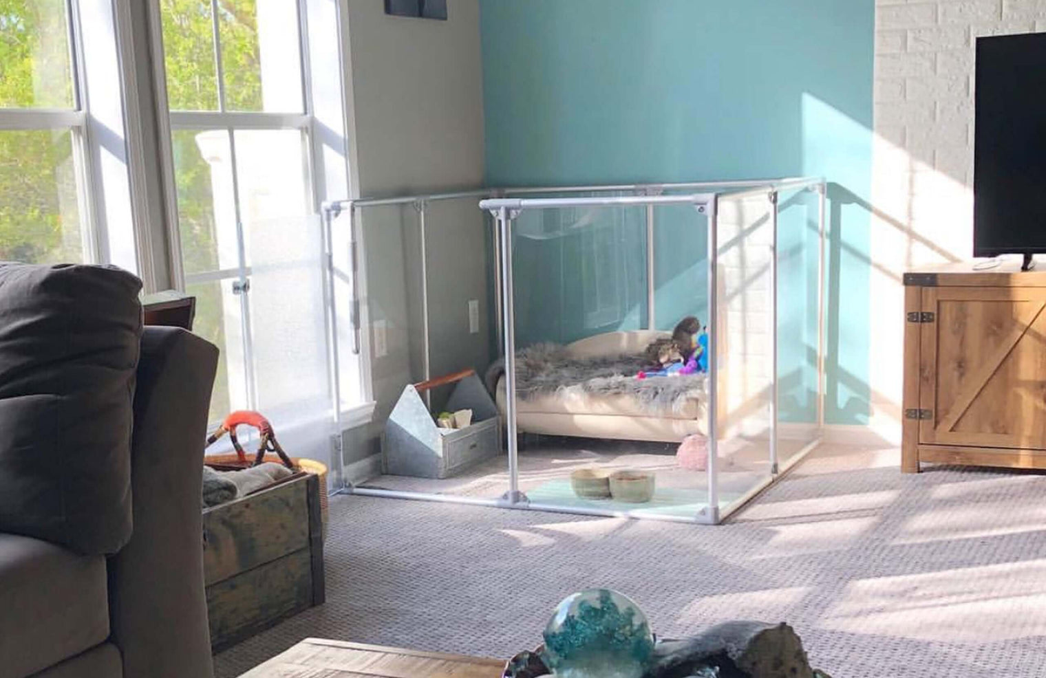 91 cm (36") Tall Medium Lucidium Pet Pen