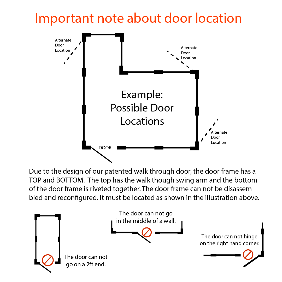 69 cm (27") Tall Medium Lucidium Pet Pen