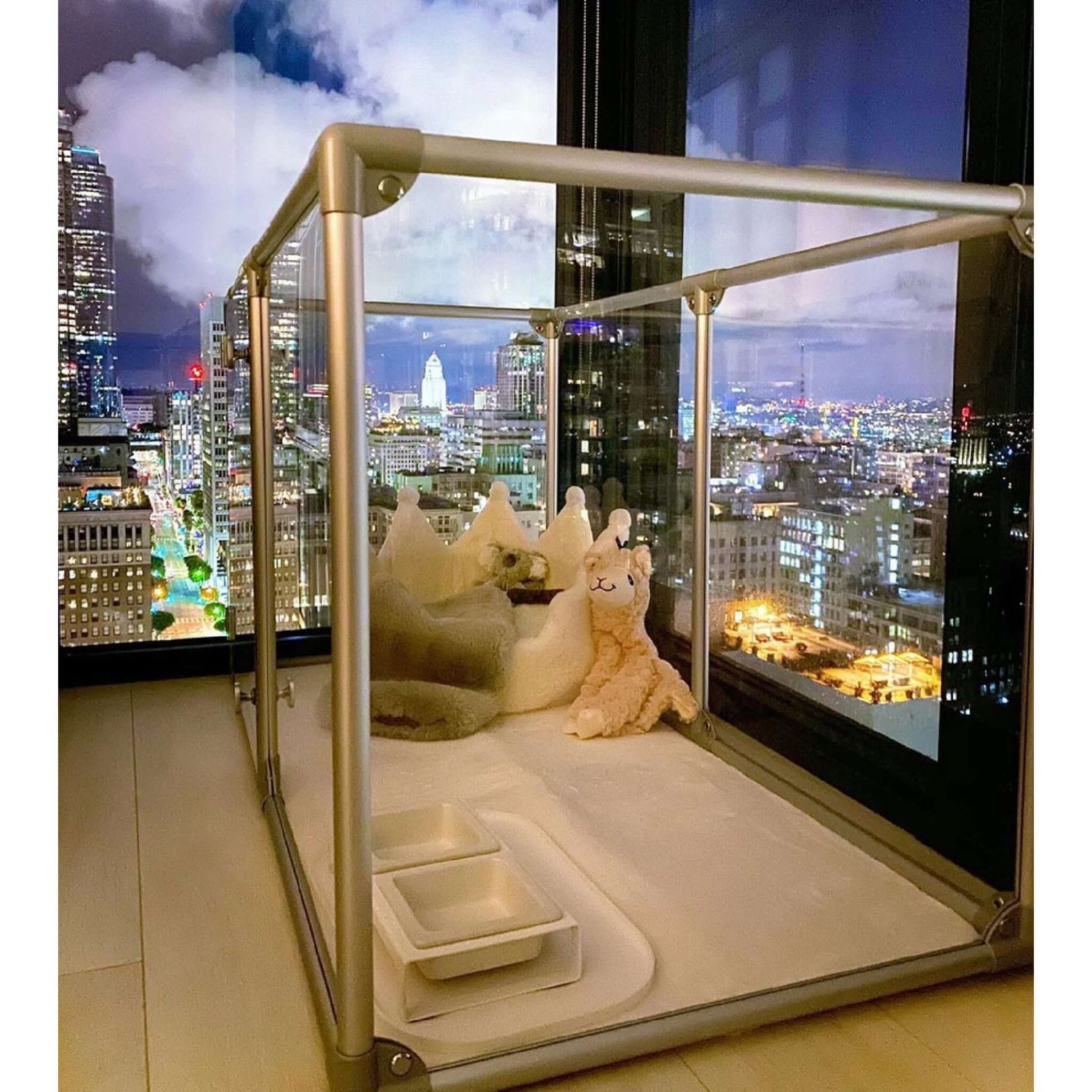 27" Tall Small Lucidium Pet Pen