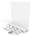 White Lucidium Pen Universal Add-On Kit included parts